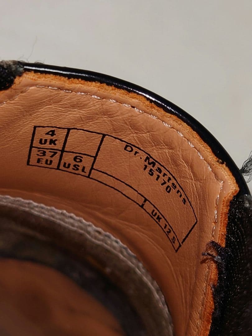 Dr.Martens×COMME des GARÇONS レザー シューズ