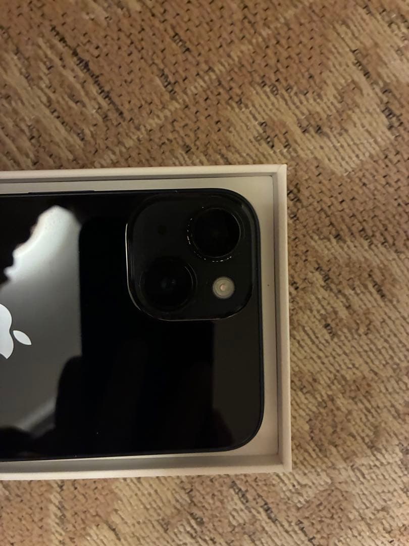 Apple iPhone14 ブラック 128GB本体 充電ケーブル付き