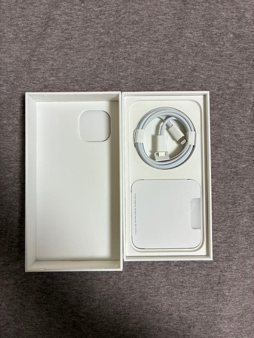 Apple iPhone14 ブラック 128GB本体 充電ケーブル付き