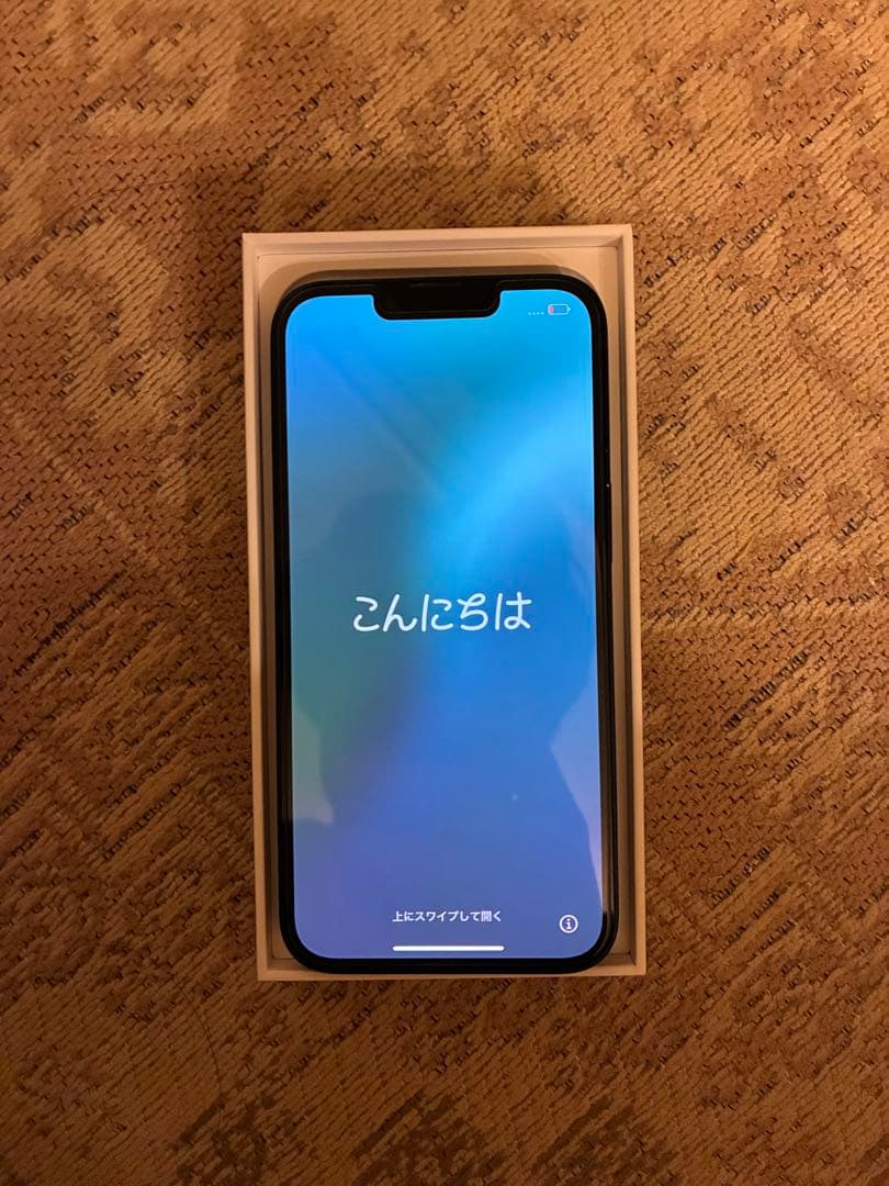 Apple iPhone14 ブラック 128GB本体 充電ケーブル付き