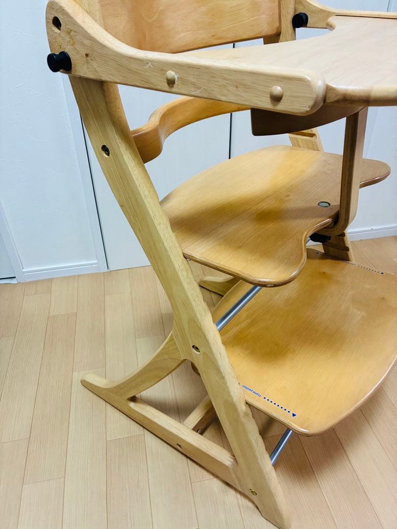 【状態良好】大和屋　スクスクチェア　プラス　テーブル・ガード付き