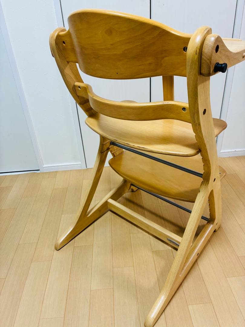 【状態良好】大和屋　スクスクチェア　プラス　テーブル・ガード付き
