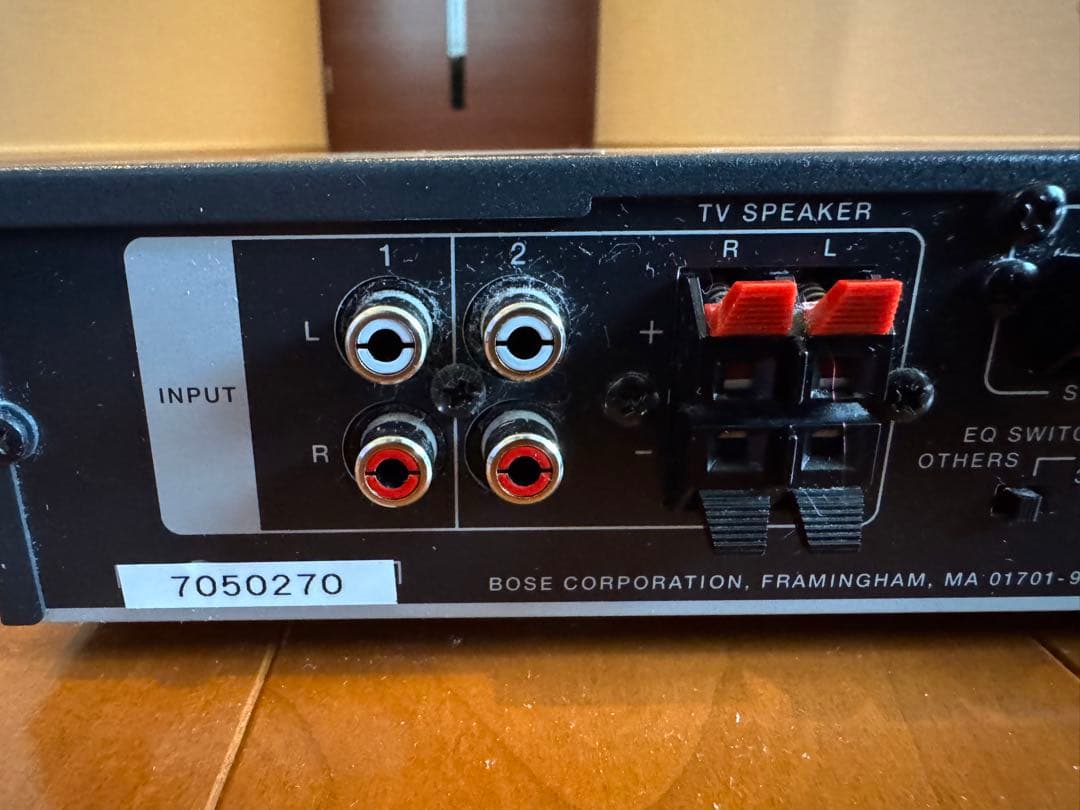 Bose TA-55 アンプ リモコン・説明書付き