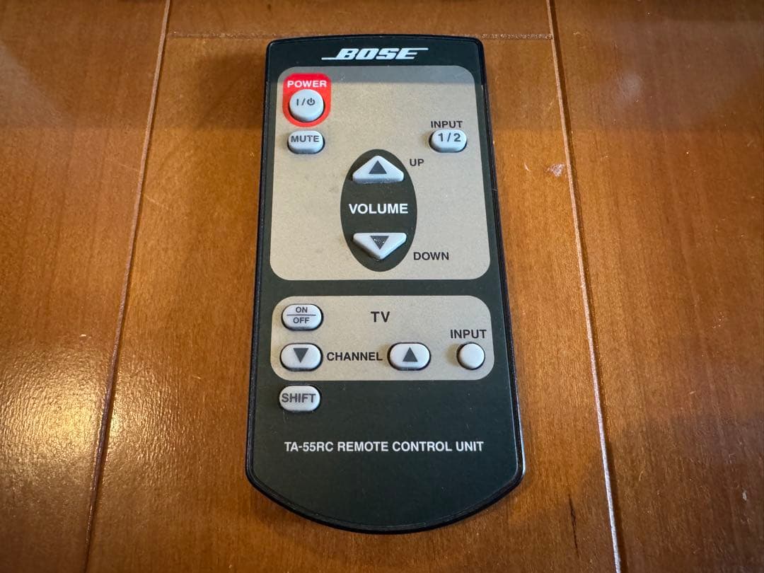 Bose TA-55 アンプ リモコン・説明書付き