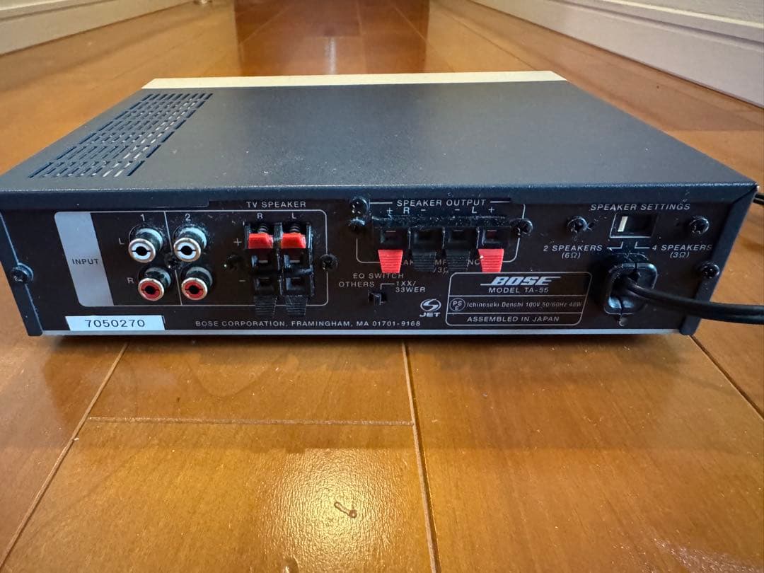 Bose TA-55 アンプ リモコン・説明書付き