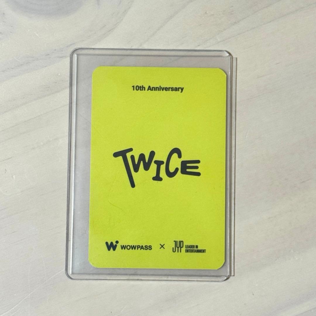 TWICE サナ トレカ wowpass 限定　ワオパス