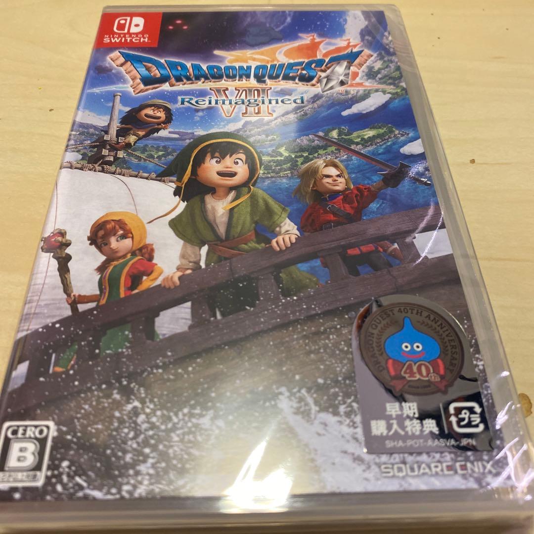 新品未開封早期購入特典ありSwitch ドラゴンクエスト7 Reimagined