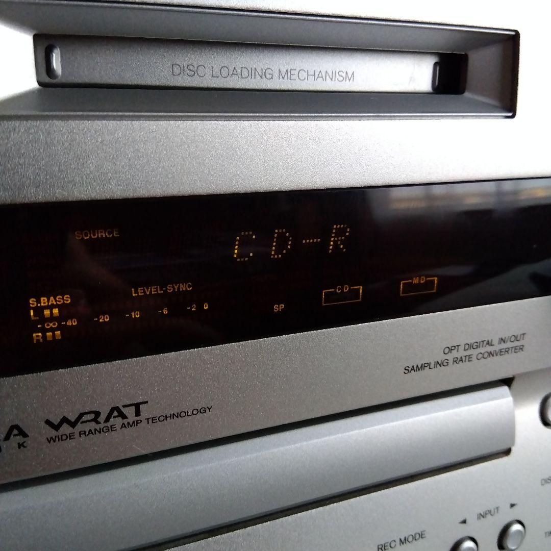 ONKYO FR-X9　CD/MD ミニコンポ本体 リモコン付属、取説あり！