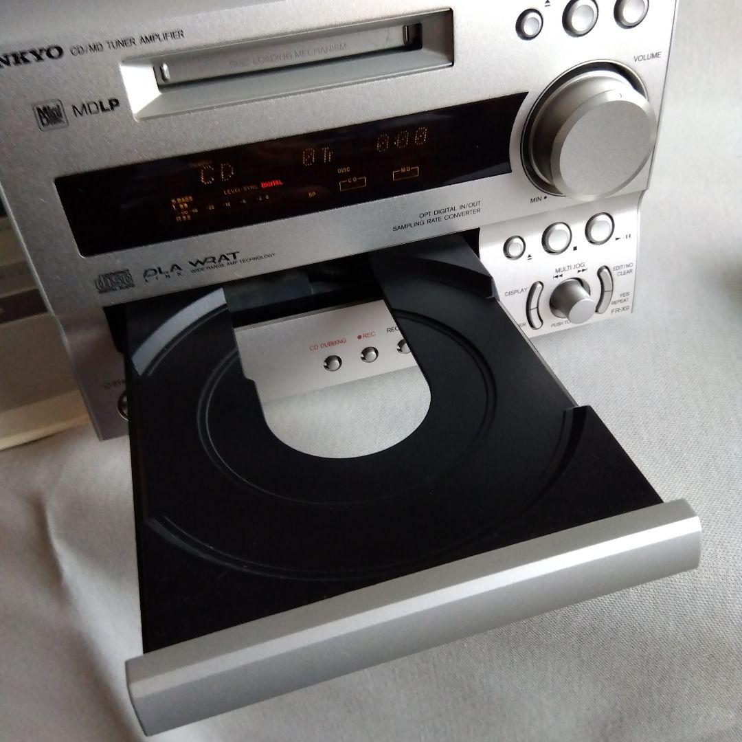 ONKYO FR-X9　CD/MD ミニコンポ本体 リモコン付属、取説あり！