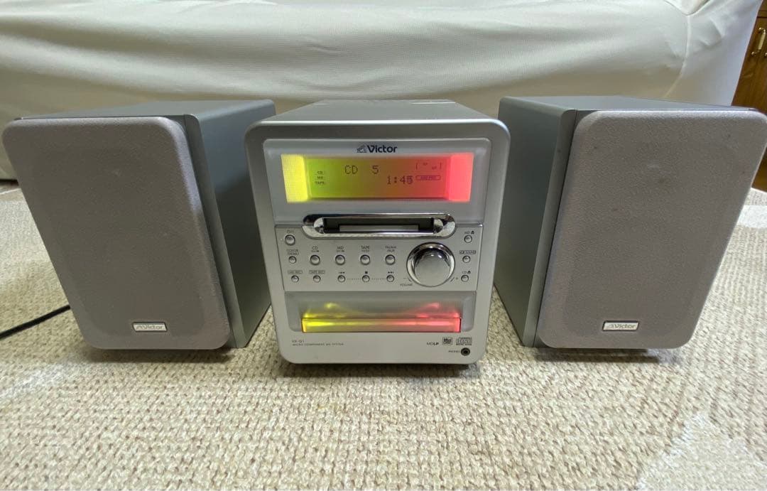 Victor CD/MDコンポ　UX-Q1 ビクター　カセット