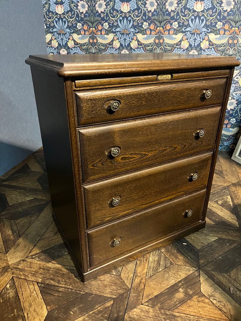 チェスト 4段 インテリア アンティーク