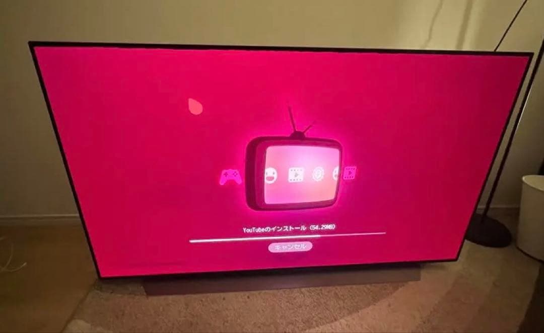LG製　55㌅4K 有機ELテレビ 訳あり　直接引取可能