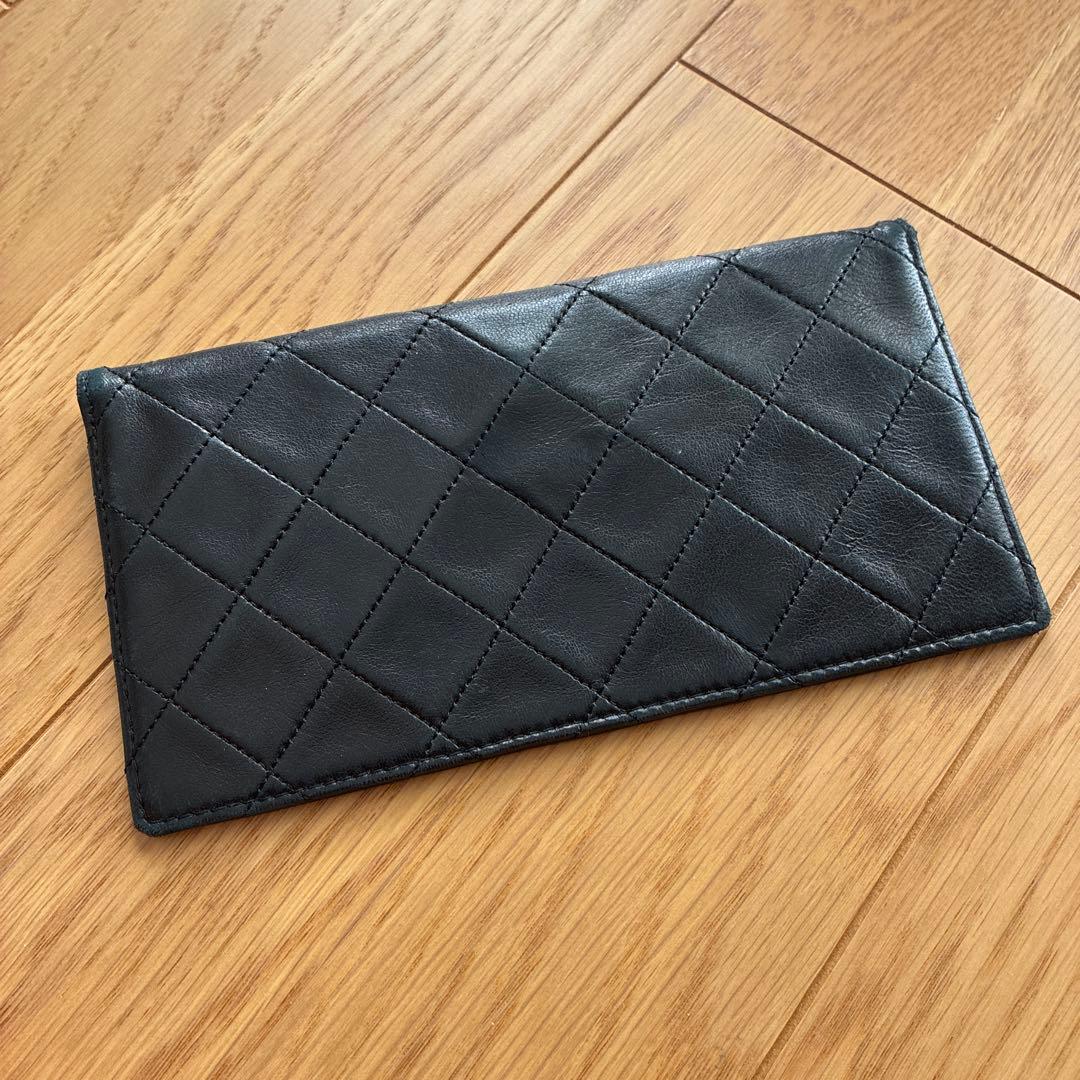 シャネル　マトラッセ　ヴィンテージ　マルチケース　ポーチ