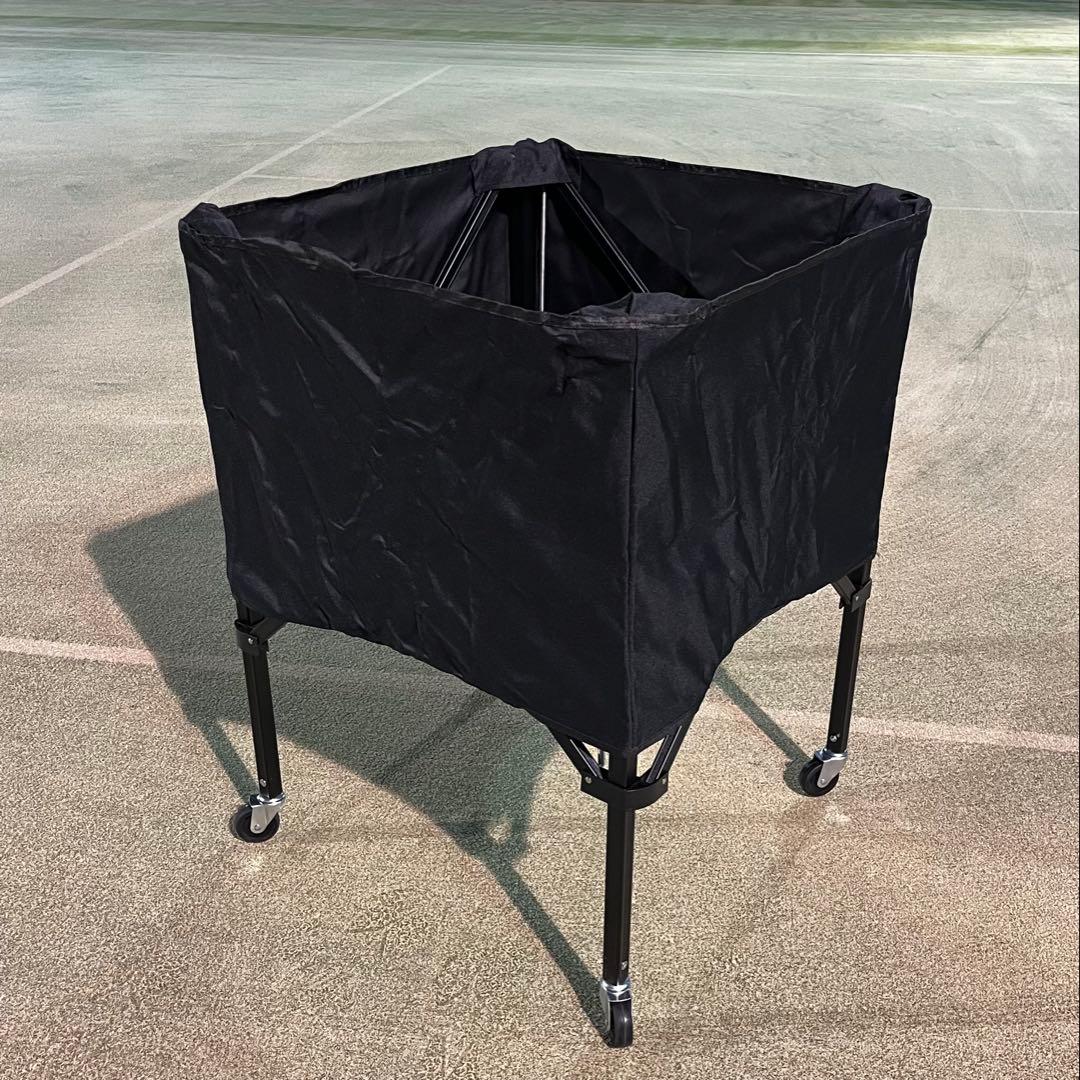 折りたたみ式　バレーボールカート　ポータブルバスケット　ボールカゴ　バスケ