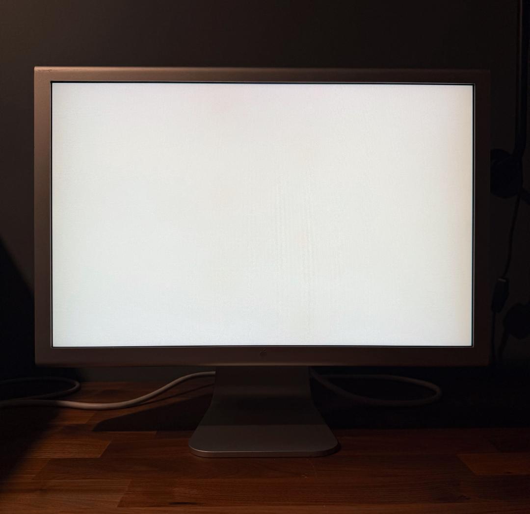 Apple Cinema Display 23インチ USB-C変換付き