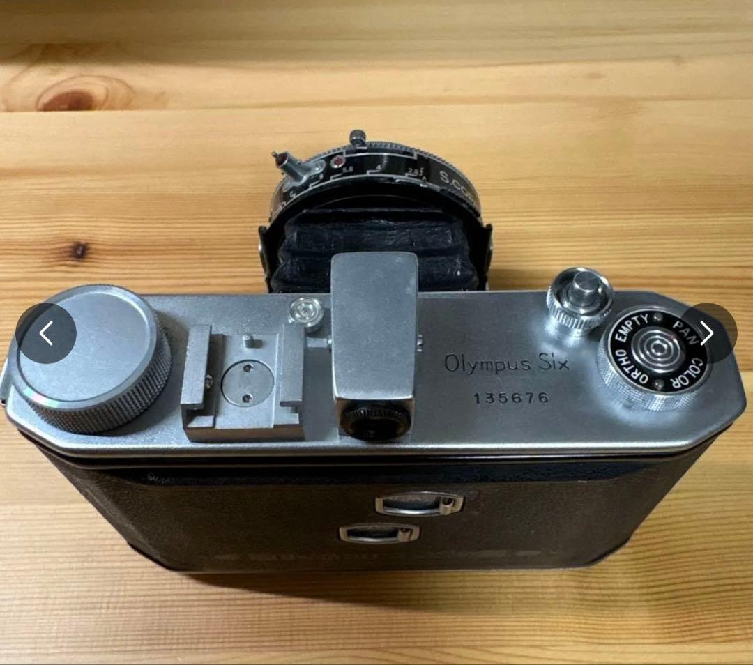 OLYMPUS SIX フィルムカメラ　動作確認済 蛇腹カメラ