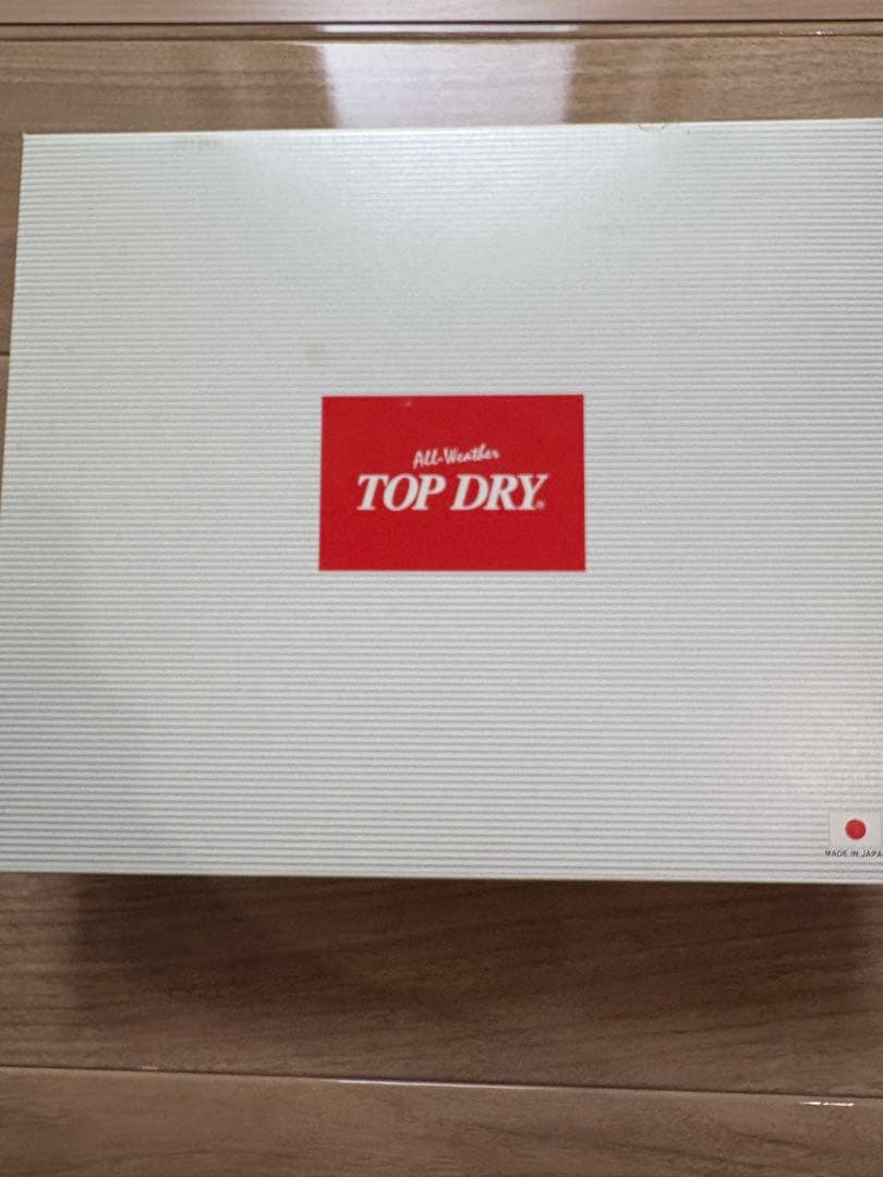 TOP DRY ネイビー　レインシューズ