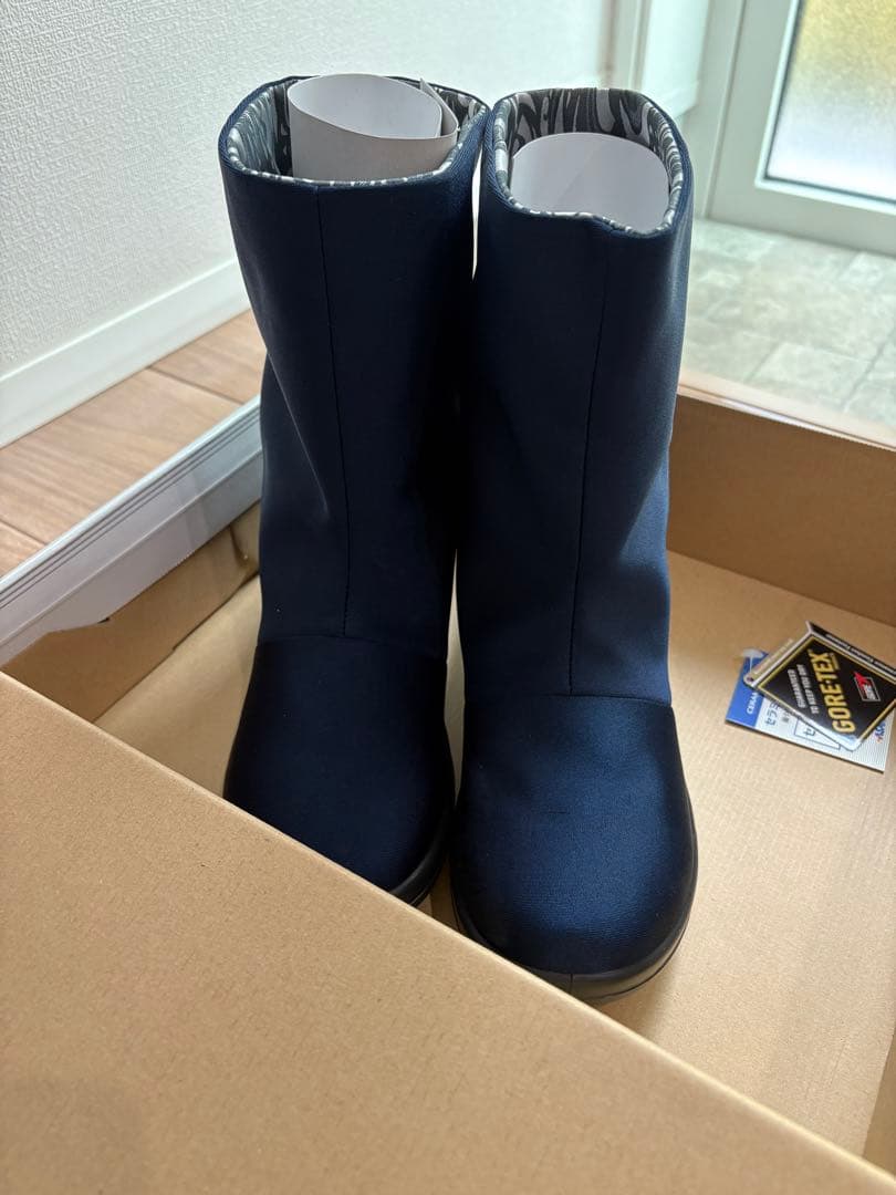 TOP DRY ネイビー　レインシューズ
