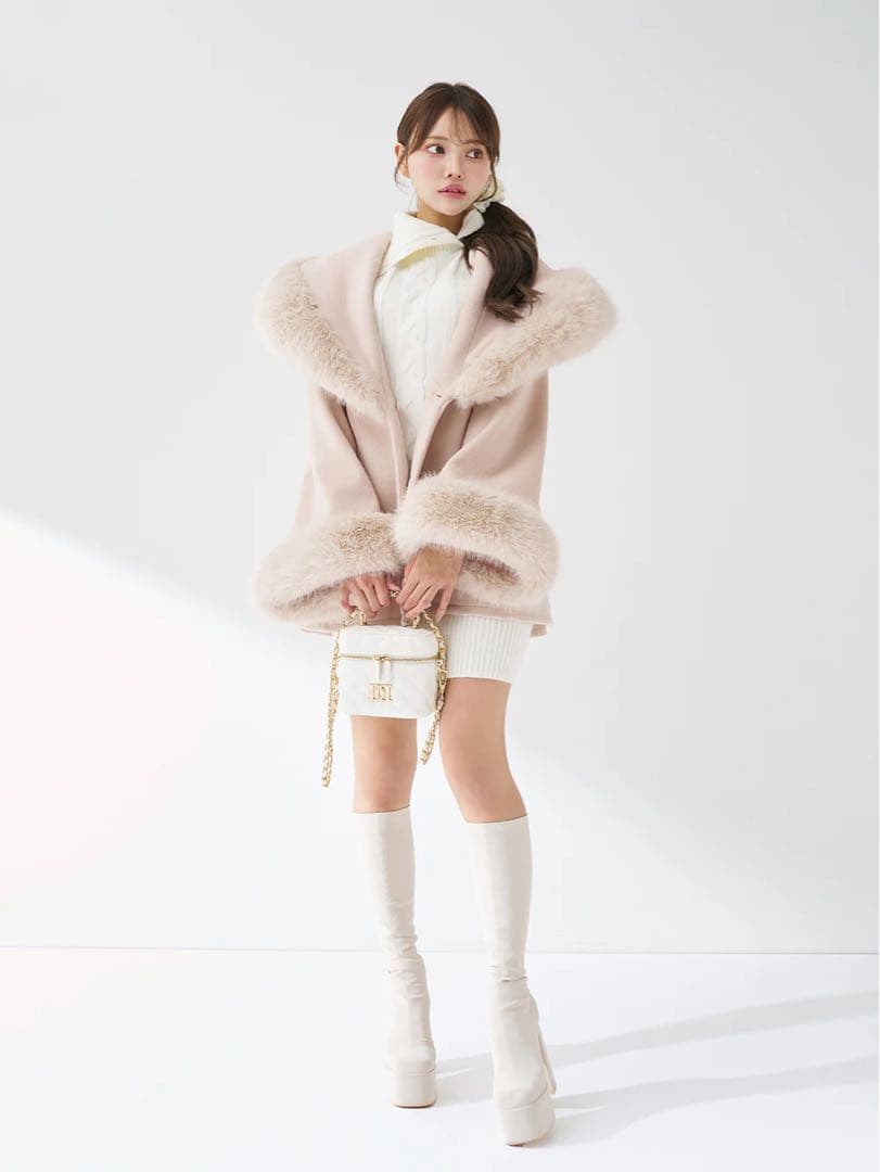 ウエストベルトプリンセスラインコート Darich