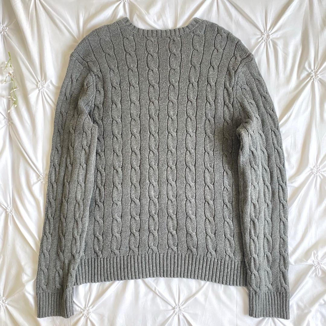現行 polo Ralph Laurenケーブルニット セーターMサイズ