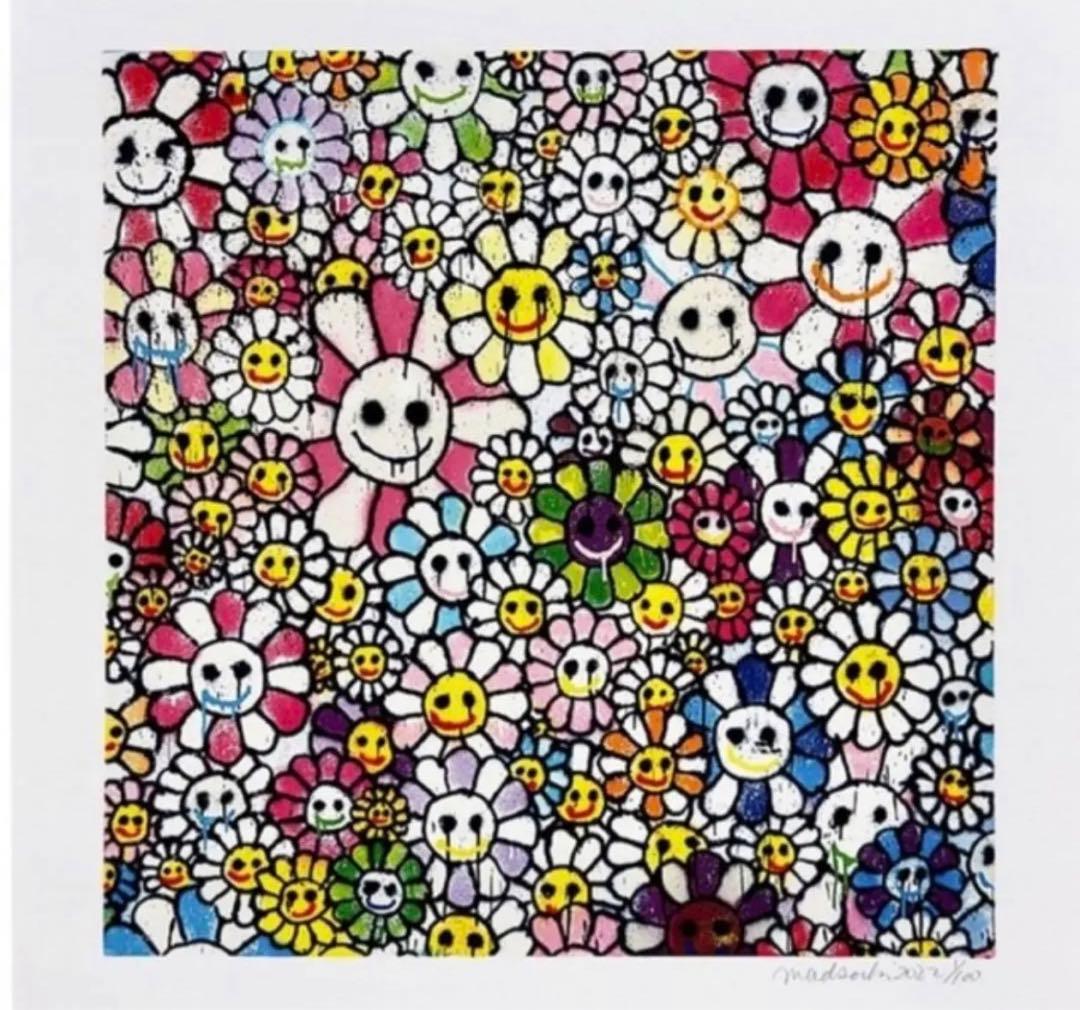 版画 Homage to Takashi Murakami Flowers 3_P