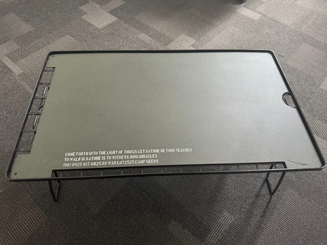 ユニフレーム　フィールドラック×3 天板×2