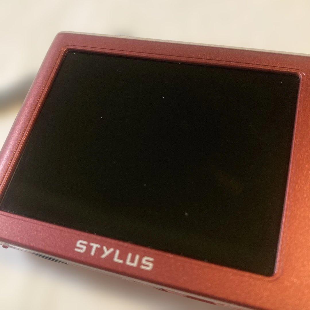 オリンパス OLYMPUS STYLUS VG-180 レッド