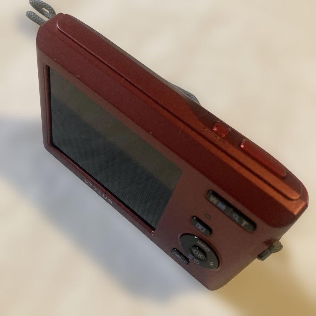 オリンパス OLYMPUS STYLUS VG-180 レッド