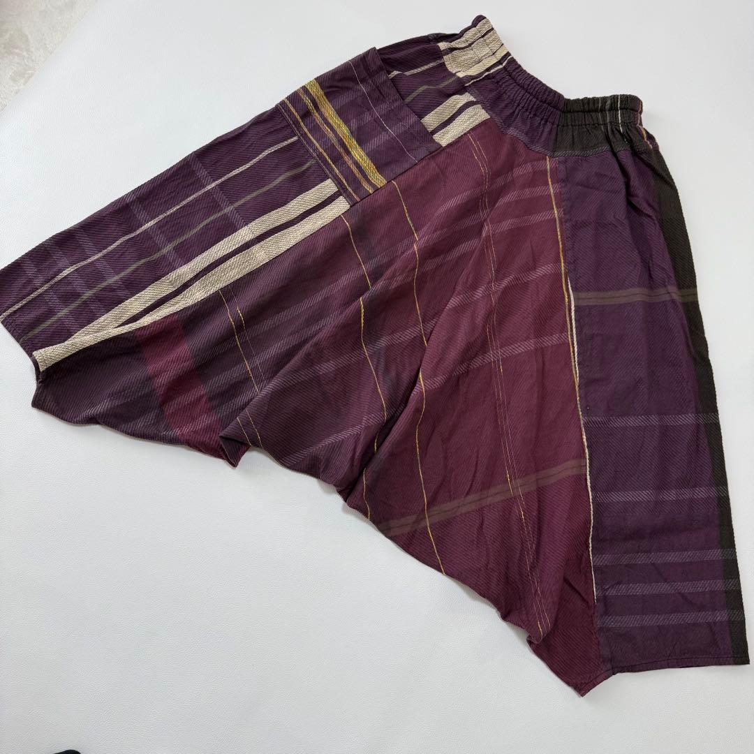 希少カラー✨ タマキニイメ サルエルパンツ タルンパンツ 日本製 コットン