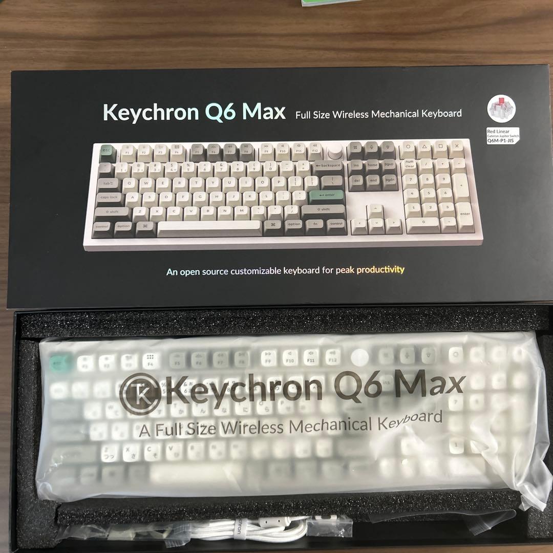 Keychron Q6 Max メカニカルキーボード