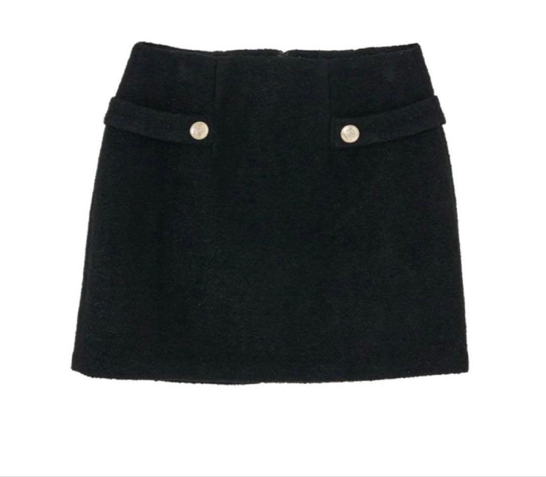 herlipto  Boucle Mini Skirt M 新品