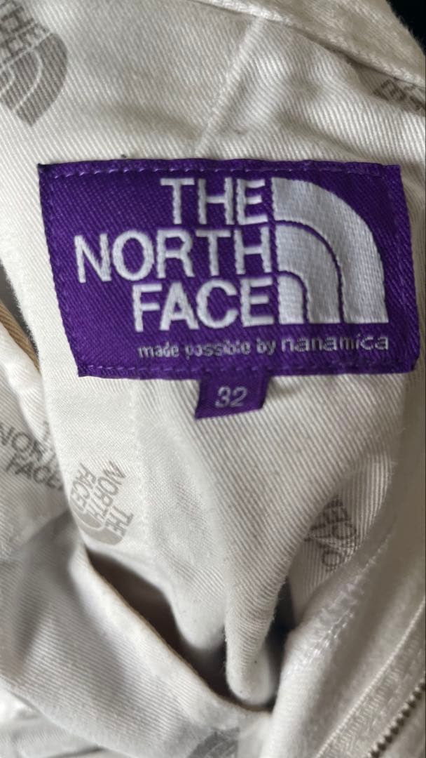 THE NORTH FACE PURPLE Rabelホワイト チノパン
