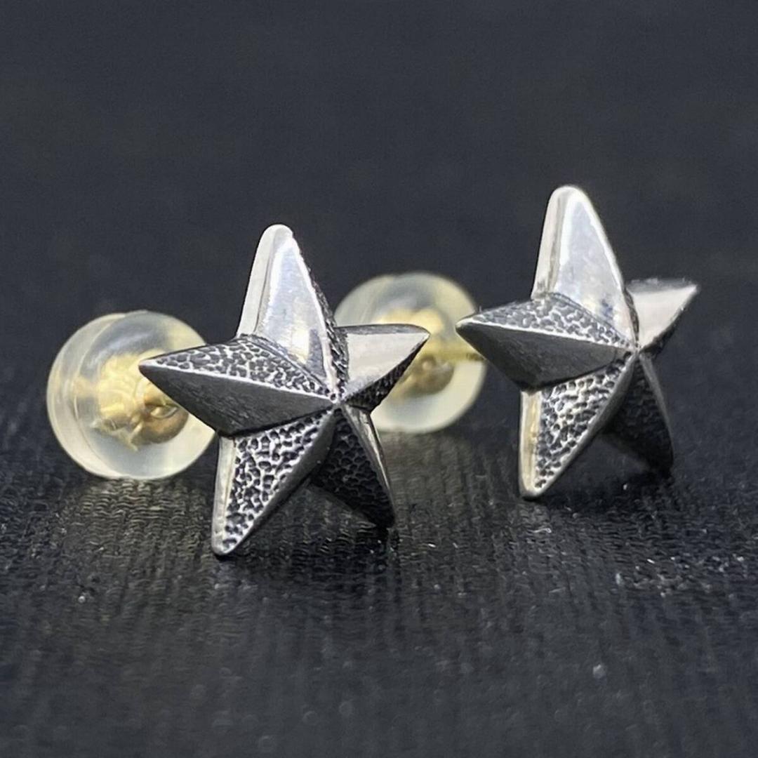 未使用品 JANGO NAUTICAL STAR PIERCE 両耳用2個セット