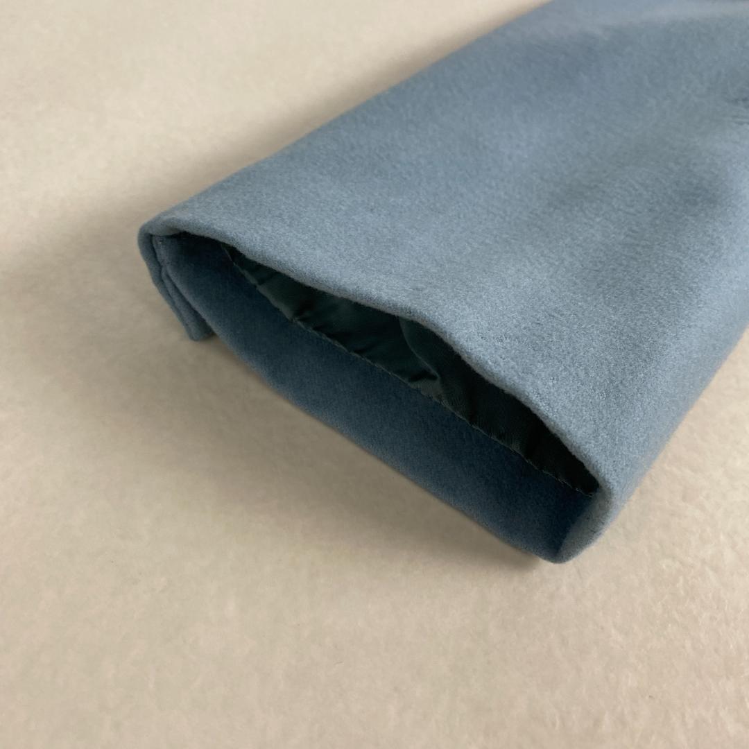 バーバリーズ テーラードジャケット BURBERRY ブレザー 金ボタン 水色