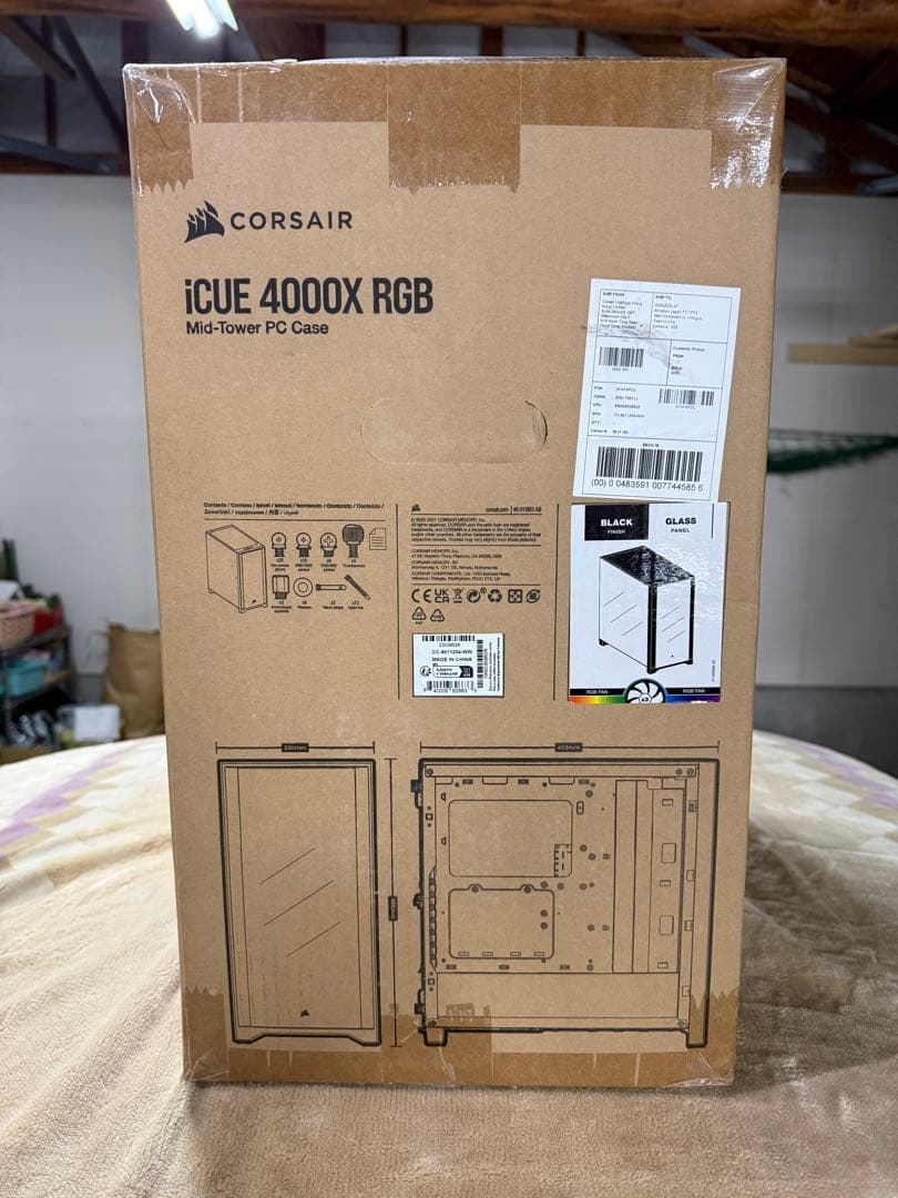 Corsair iCUE 4000X RGB PCケース　コルセア