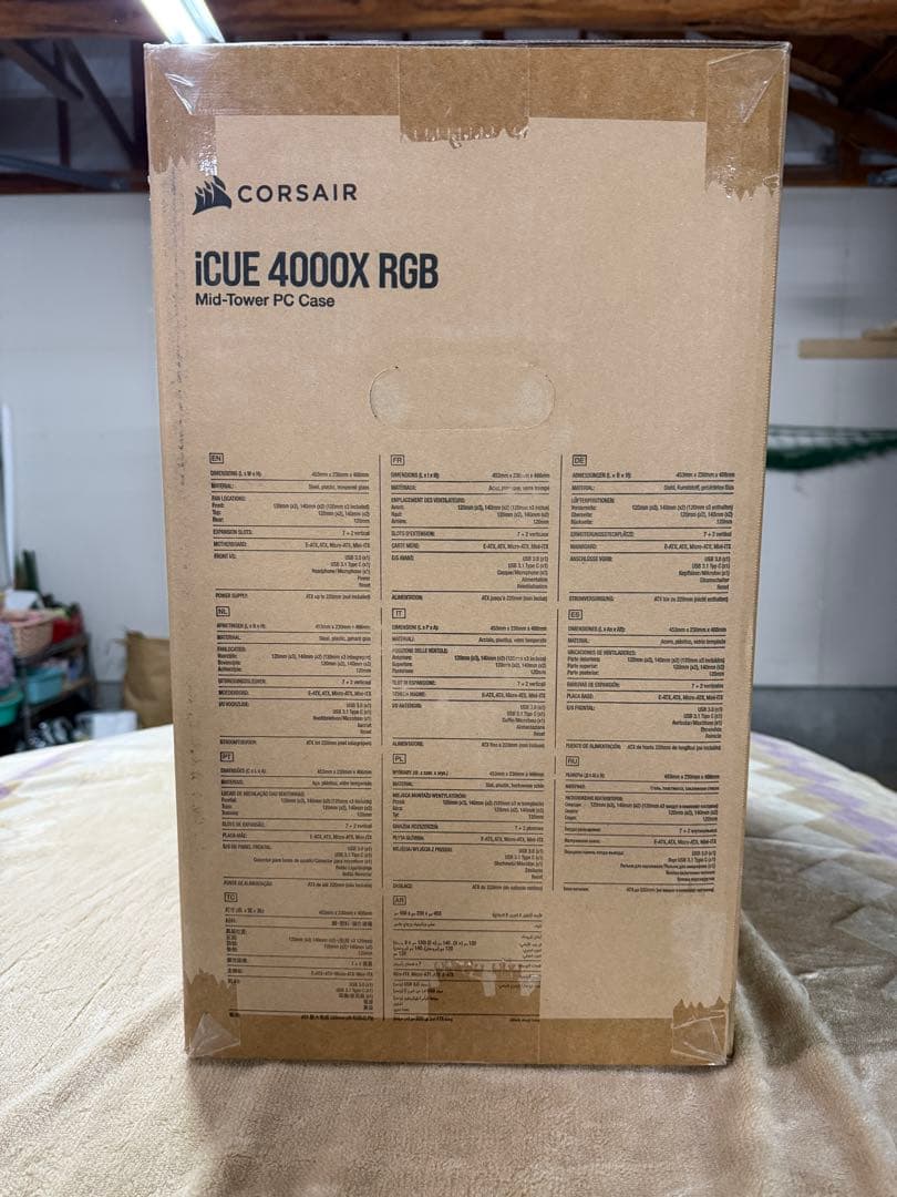 Corsair iCUE 4000X RGB PCケース　コルセア