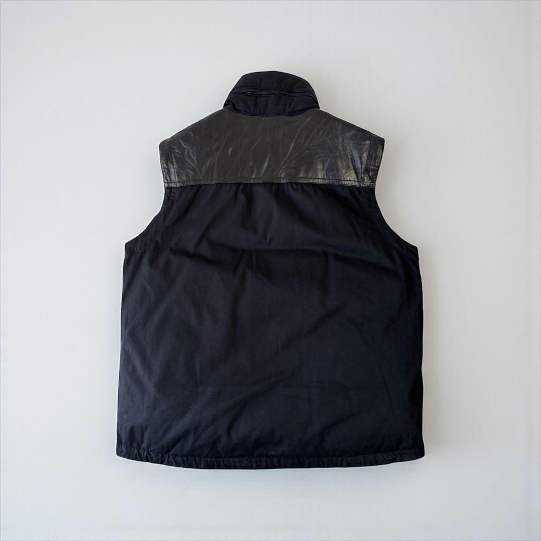 BURBERRYダウンジャケット袖ニット2WAY正規品メンズバーバリー革アウター