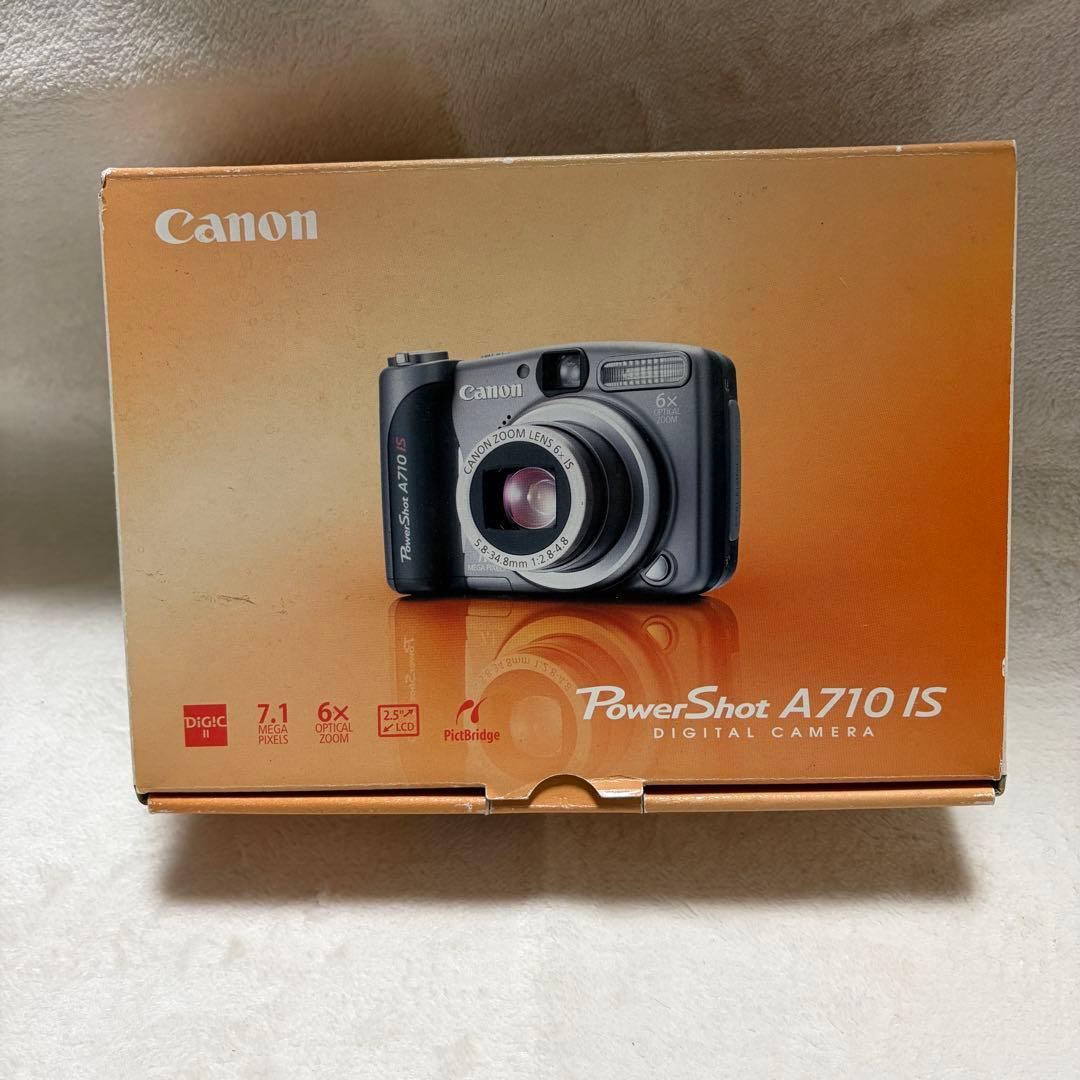 美品【Canon／デジタルカメラ】 PowerShot A710 IS