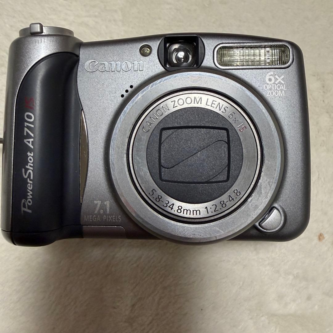 美品【Canon／デジタルカメラ】 PowerShot A710 IS