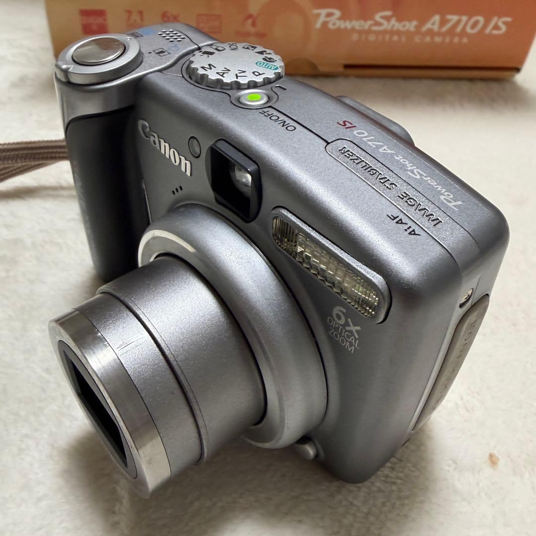 美品【Canon／デジタルカメラ】 PowerShot A710 IS