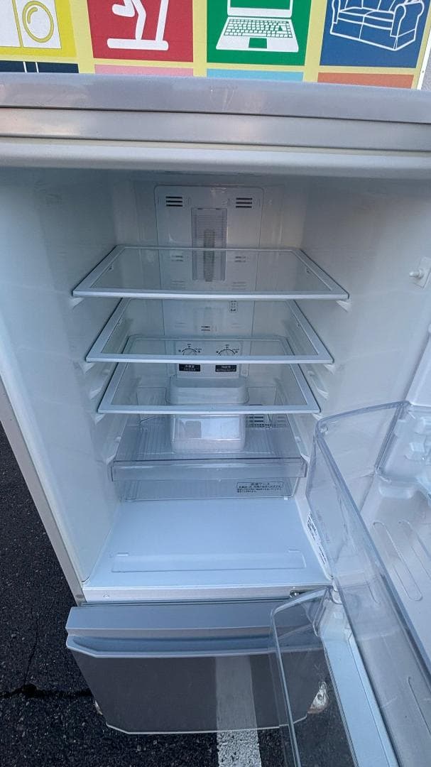 MITSUBISHI 三菱 冷蔵庫 MR-P15E-S 146L 2019年製