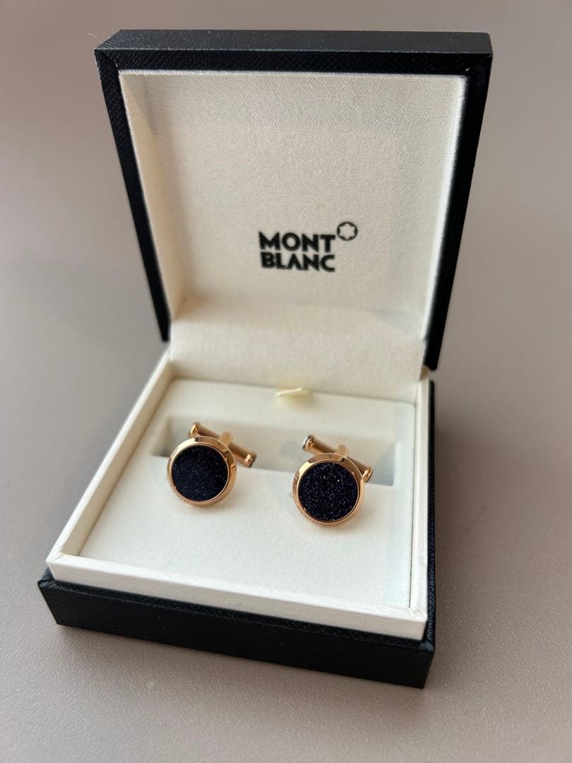 MONTBLANC ゴールドメッキ カフリンクス　カフス