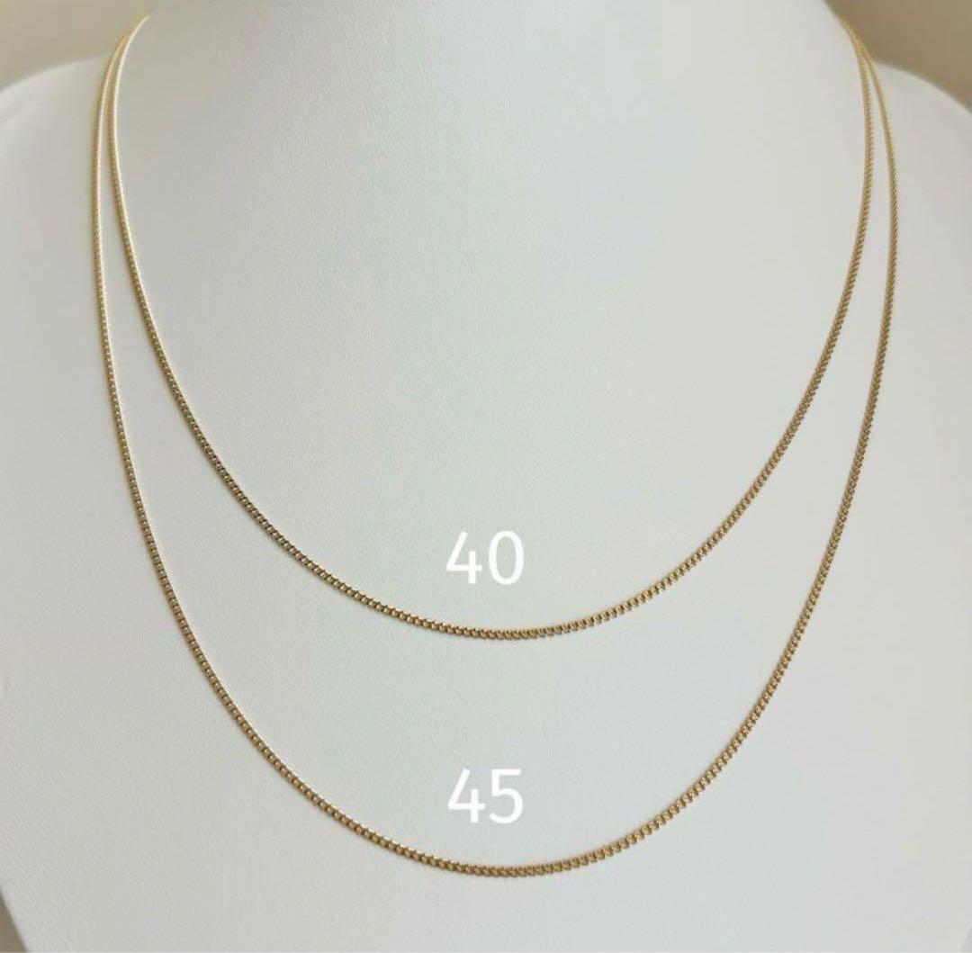 新品 18金 K18 日本製 喜平 キヘイ ネックレス 45cm 即日発送