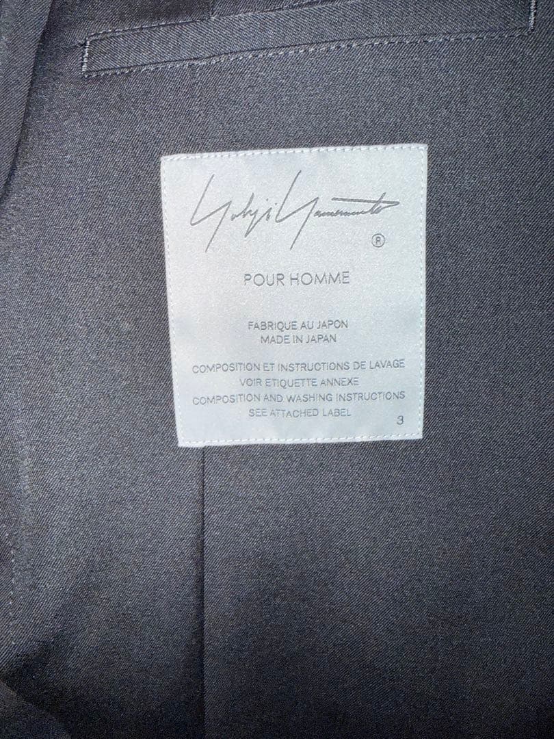 m*g様 【完売品】Yohji Yamamoto DOUBLE FRONT JA