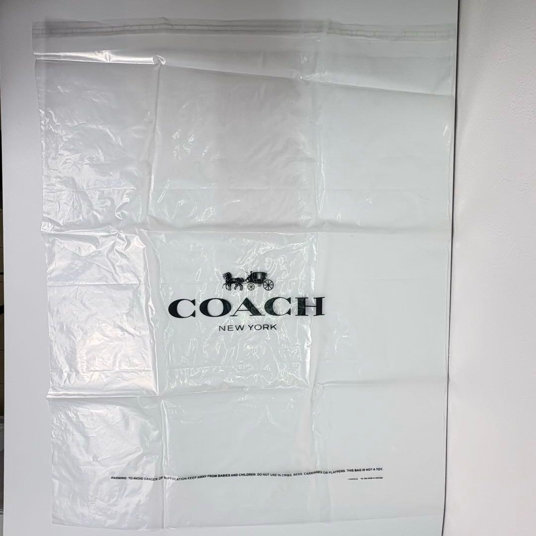 【COACH】 タグ有り ボストン バッグ ショルダーストラップ付き ブラック