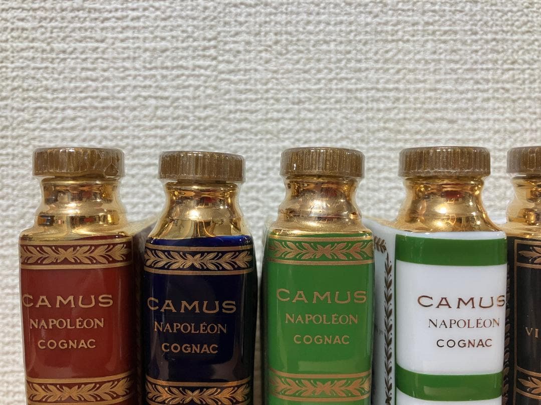 未開封　ブランデー　カミュ　ブック　ナポレオン　ミニ　7本セット
