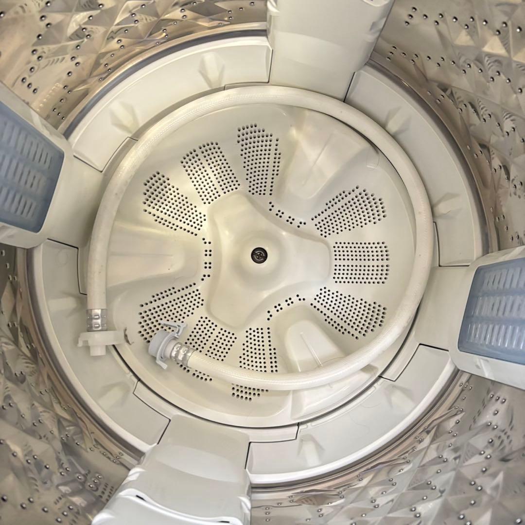 493 パナソニック　乾燥付　洗濯機　8/4.5キロ　小型　一人暮らし　ブラウン