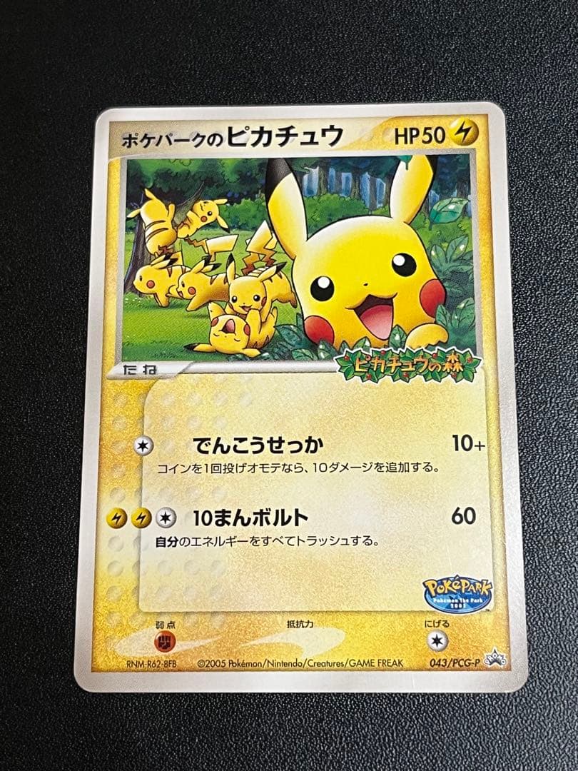 ◼️ポケモンカード　ポケパークのピカチュウ043/PCG-P PROMO