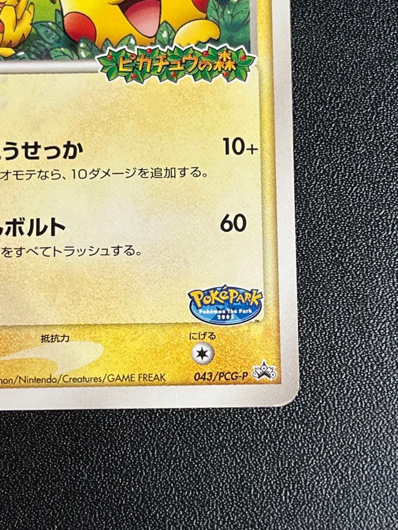 ◼️ポケモンカード　ポケパークのピカチュウ043/PCG-P PROMO