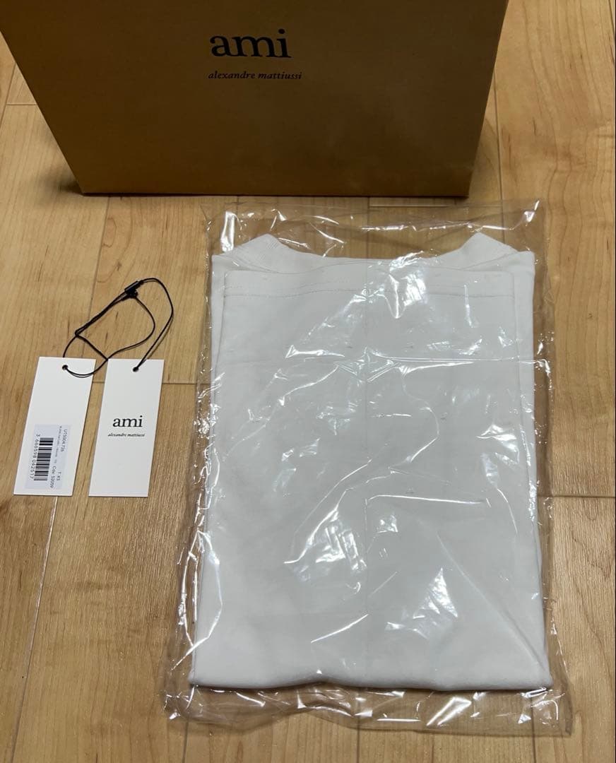 アミパリ　Tシャツ AmiParis オーガニックコットン　男女兼用　正規品